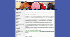 Desktop Screenshot of funcompany.dk
